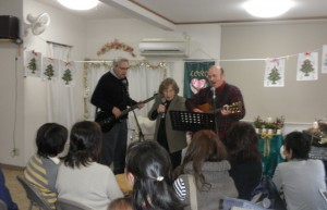 Christmas Lunchon-Steve & Otto & Pat